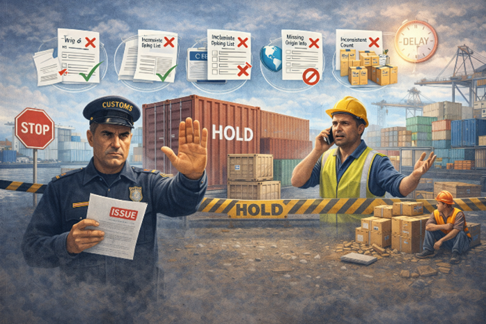 Freight Forwarder in India coordinating ocean freight and customs