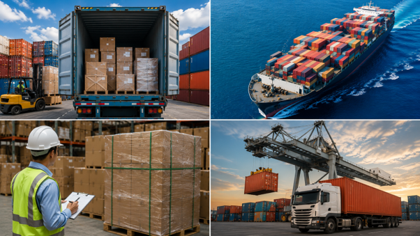 LCL shipping process consolidation and deconsolidation by Schramm Logistics
