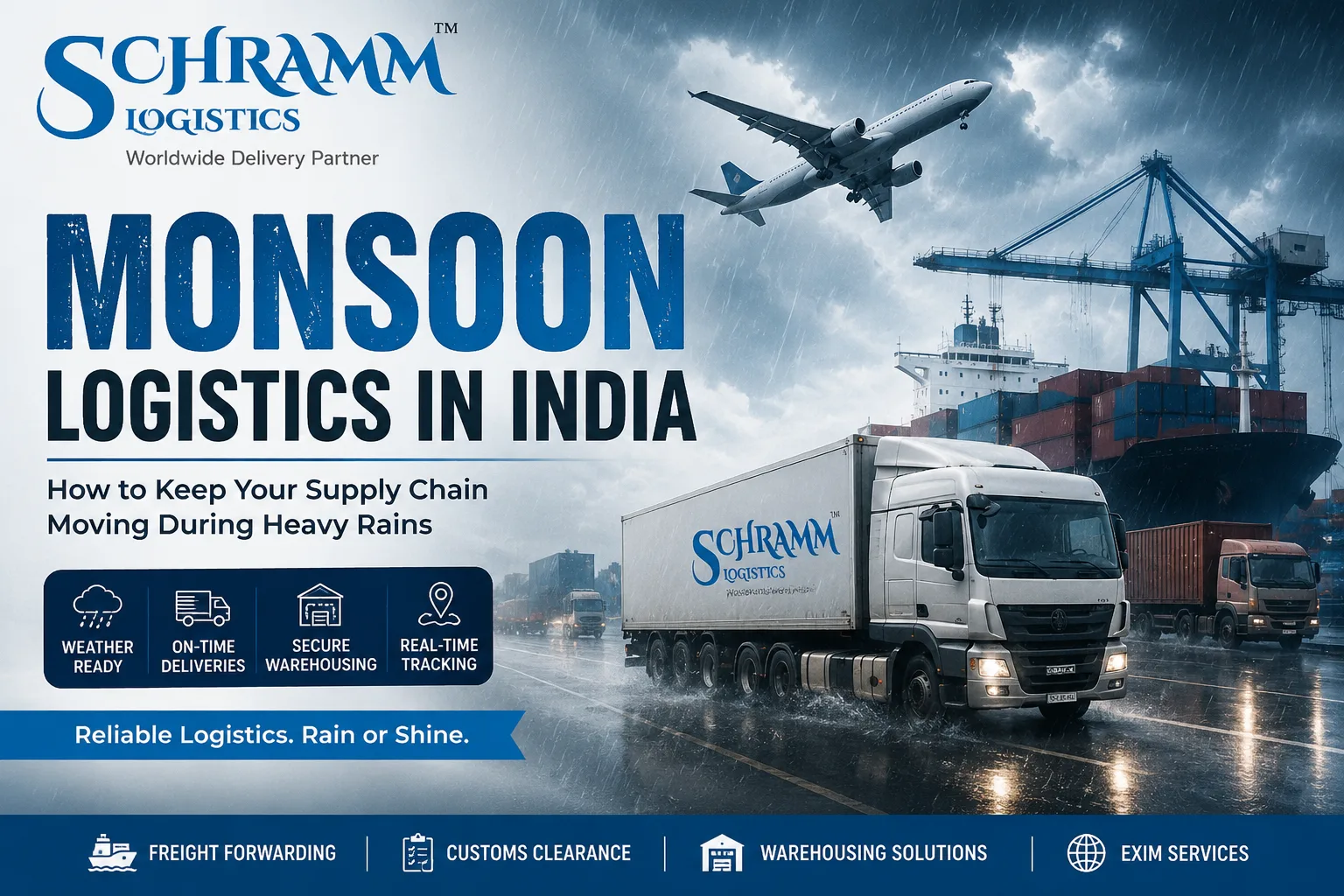 Monsoon Logistics in India: How to Keep Your Supply Chain Moving During Heavy Rains